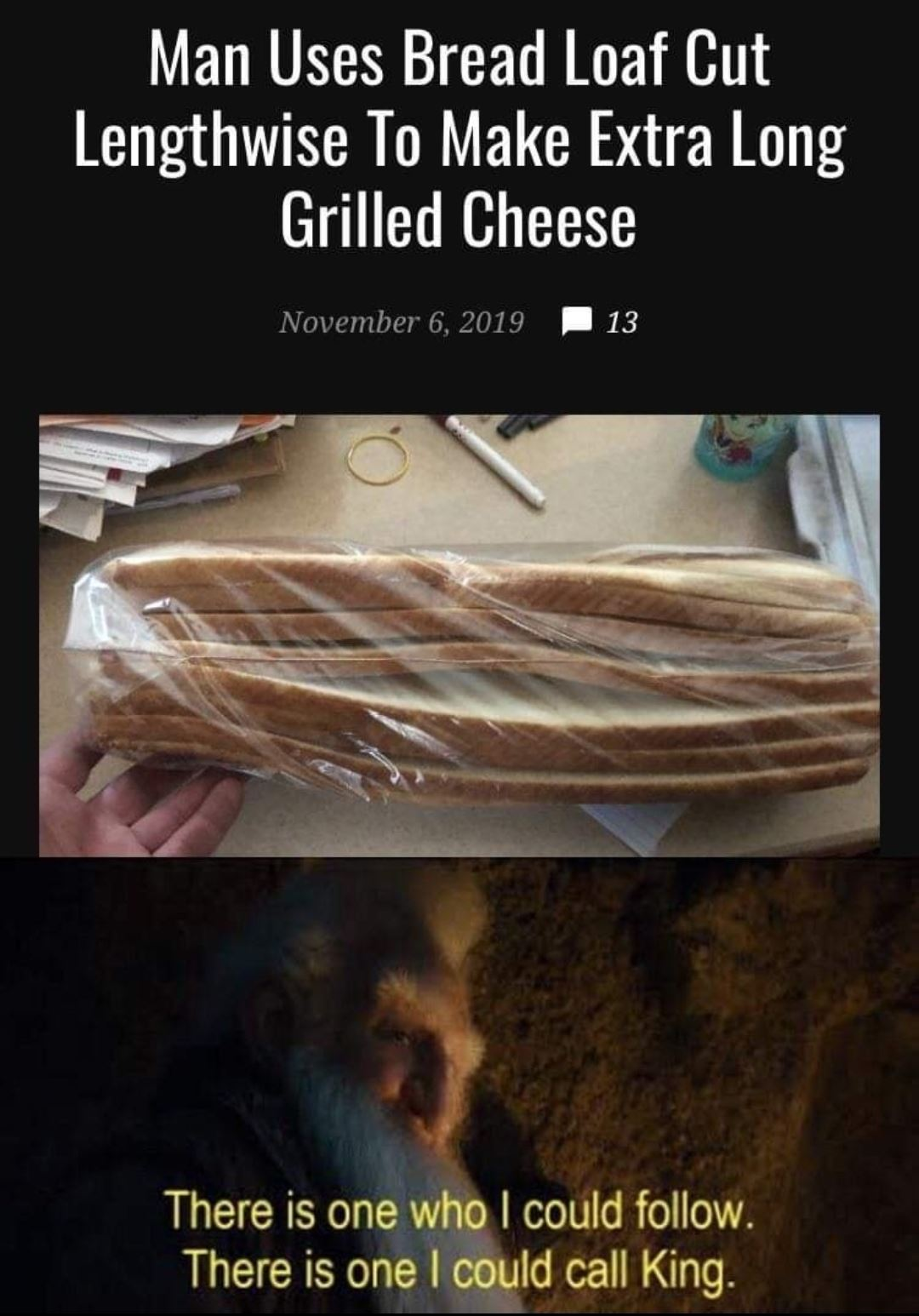 24 Hyped Up Memes to Boost Your Day 22 Long grilled cheese