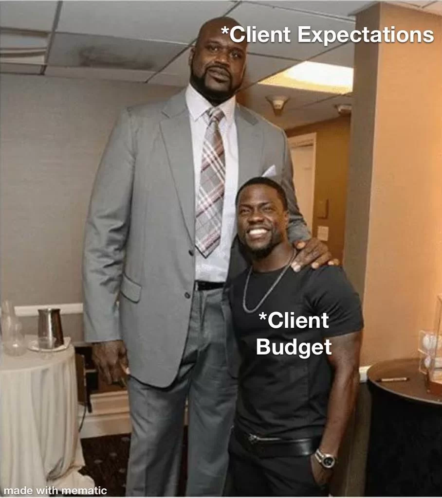 20 Client Memes for International Client Day 11 Shack vs kevin - client memes