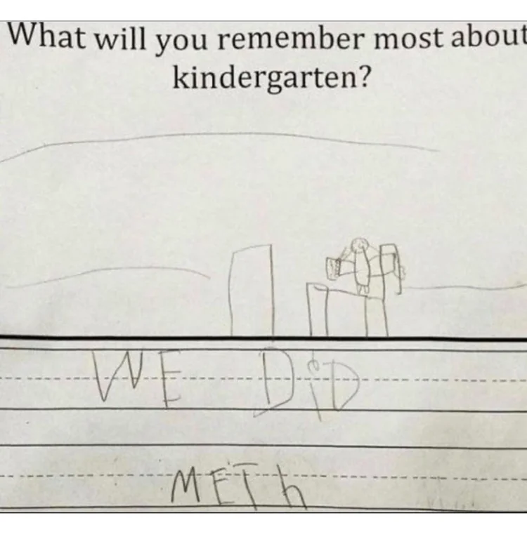 25 Dumb Things Kids Have Ever Said Or Done - Guaranteed To Make You Laugh 19 The reason why kindergarten was so much fun