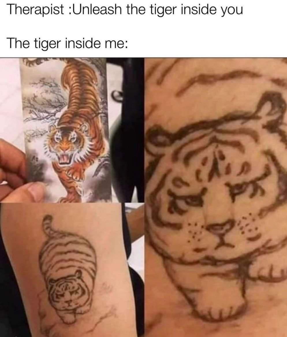 15 Seriously Funny Memes for a Good Time 14 Unleash the tiger - seriously funny memes