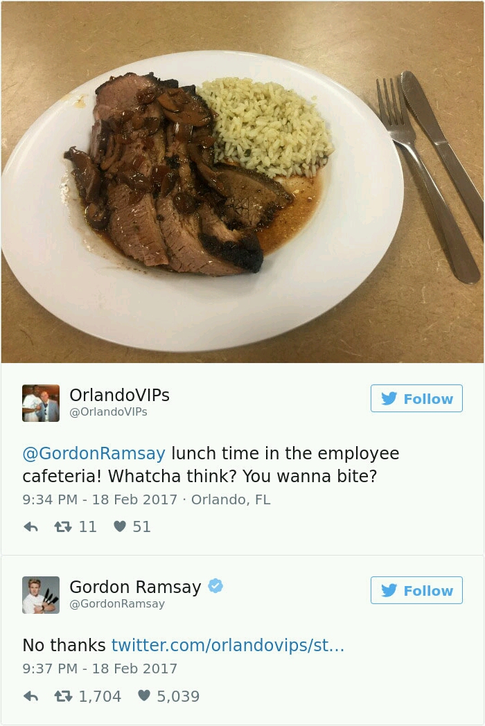 35 Iconic Gordon Ramsay Comments That Destroyed Amateur Chefs 25 You want to bite - gordon Ramsay comments