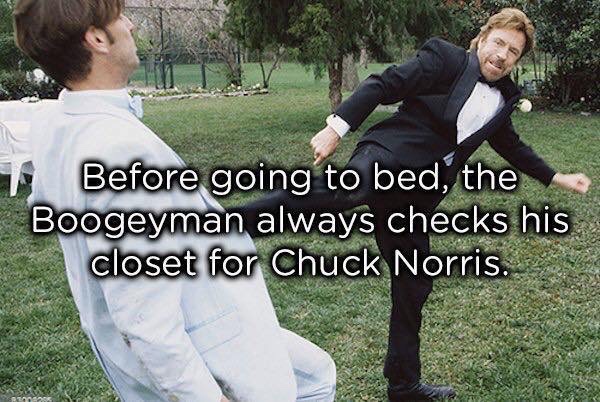 40 Chuck Norris Memes That Will Make You Chuckle 21 before going to bed - chuck Norris memes
