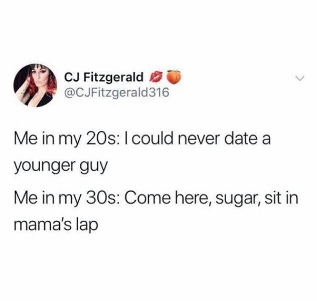 25 Women Memes to Mark International Women's Day 12 never date a younger guy - women memes
