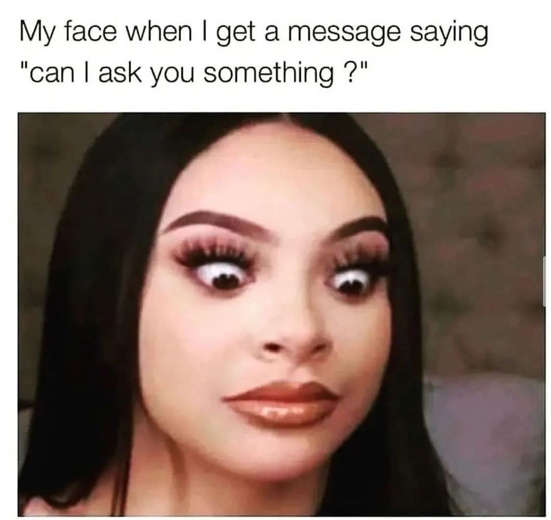 20 Accurate Introvert Memes: Because We'd Rather Scroll Than Socialize 2 Can I ask you something - accurate introvert memes