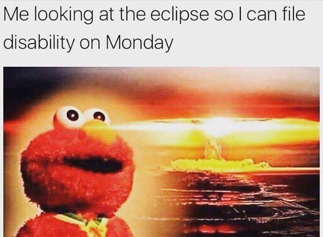 20 Solar Eclipse Memes: When the Moon Photobombs the Sun 10 Looking at eclipse - solar eclipse memes