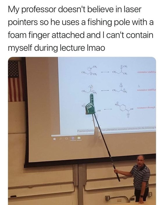 10 Funny Wholesome Memes for Instant Happiness 8 Professor doesnt believe in lasers - funny wholesome memes