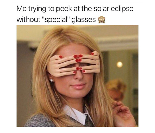 20 Solar Eclipse Memes: When The Moon Photobombs The Sun - Funny