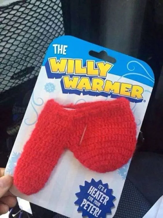 15 Unsettling Pics That Will Make You Feel Uneasy 7 Thanks I hate the Willy Warmer - Unsettling Pics