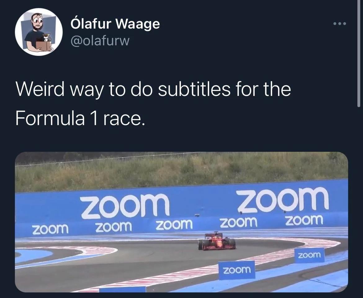 15 Memes That Should Come With a 'Laugh Responsibly' Warning 3 formula 1 race