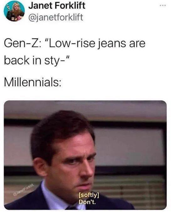 15 Memes That Will Make You Glad You Checked Your Phone 10 low rise jeans