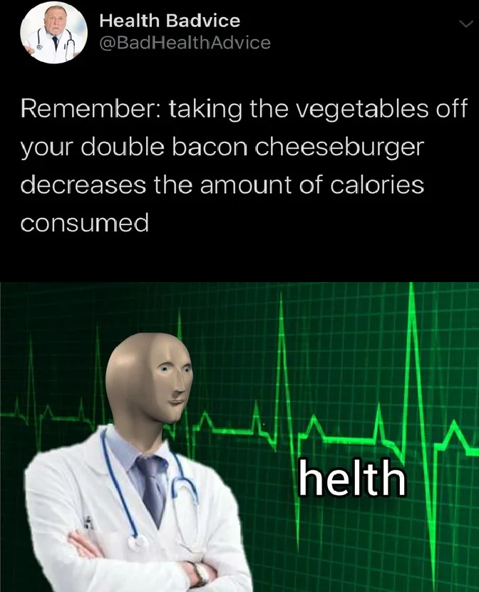 20 Health Memes to Get You Laughing on World Health Day 14 taking the vegetables off - health memes
