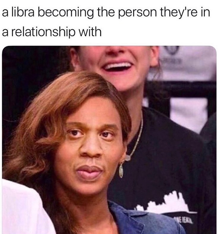 A libra becoming the person - Astrology Memes
