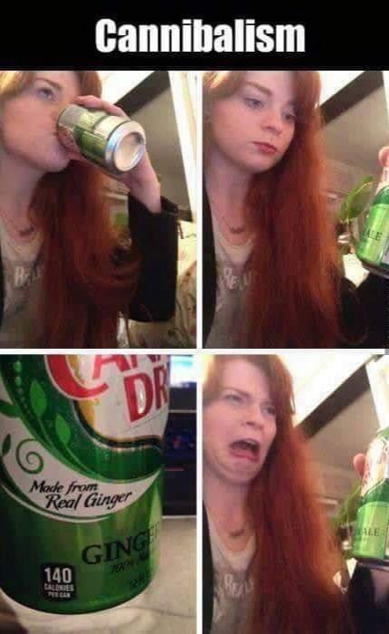 20 Redhead Memes to Celebrate World Redhead Day with Laughter 1 Cannibalism - Redhead Memes