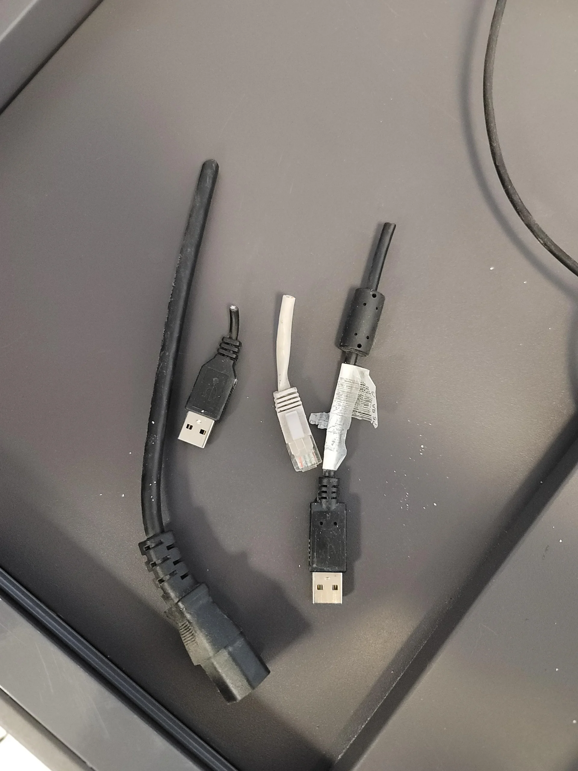 20 Funny Tech Mishaps That Had Support Teams in Tears 17 Student snipped cables connected to PC - Funny Tech Mishaps