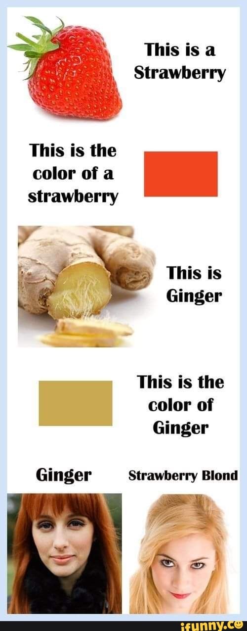 20 Redhead Memes to Celebrate World Redhead Day with Laughter 15 This is strawberry - Redhead Memes