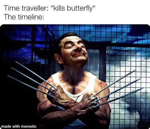 25 Mr Bean Memes That Will Never Fail To Make You Laugh 24 Time traveller