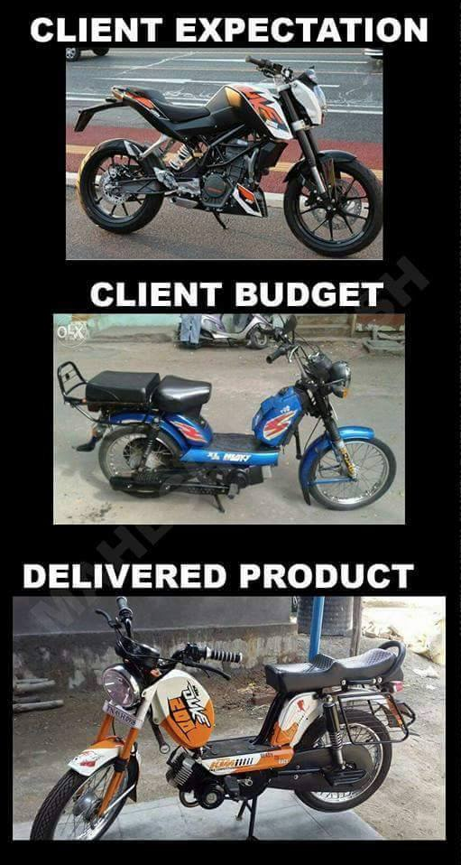 30 Client Expectation vs Client Budget Memes That Will Crack You Up 29 elivered project