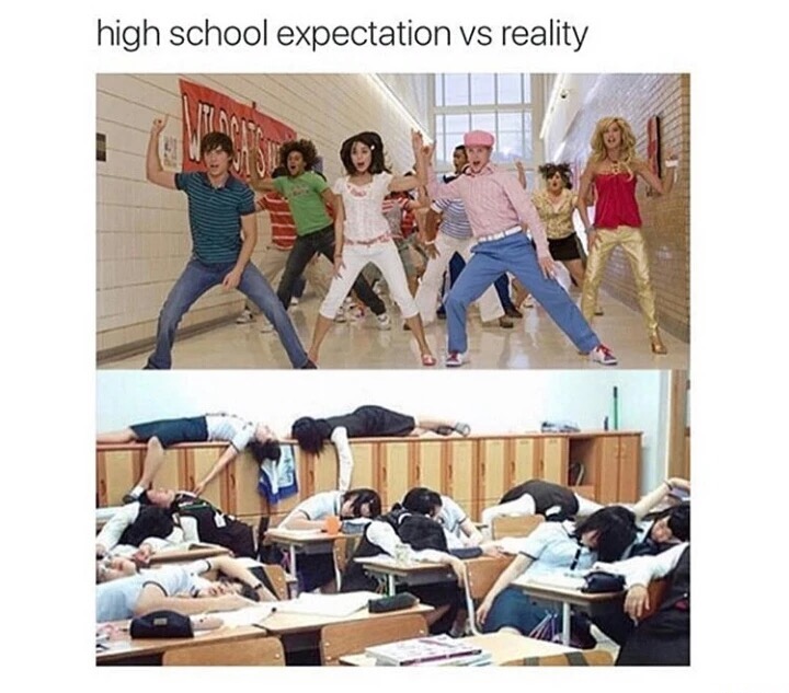 25 Memes That Are Funnier Than Your Favorite Sitcom 4 high school expectation