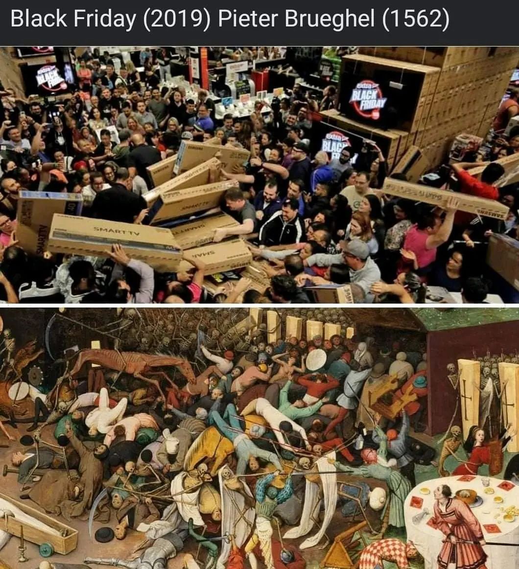 20 Hilarious Art Memes That Paint a Picture of Laughter 3 Black friday - Hilarious Art Memes