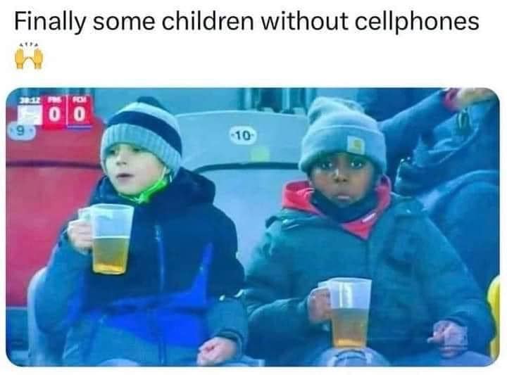 35 Nasty Memes That Cross The Line 32 Children withoyt cellphones