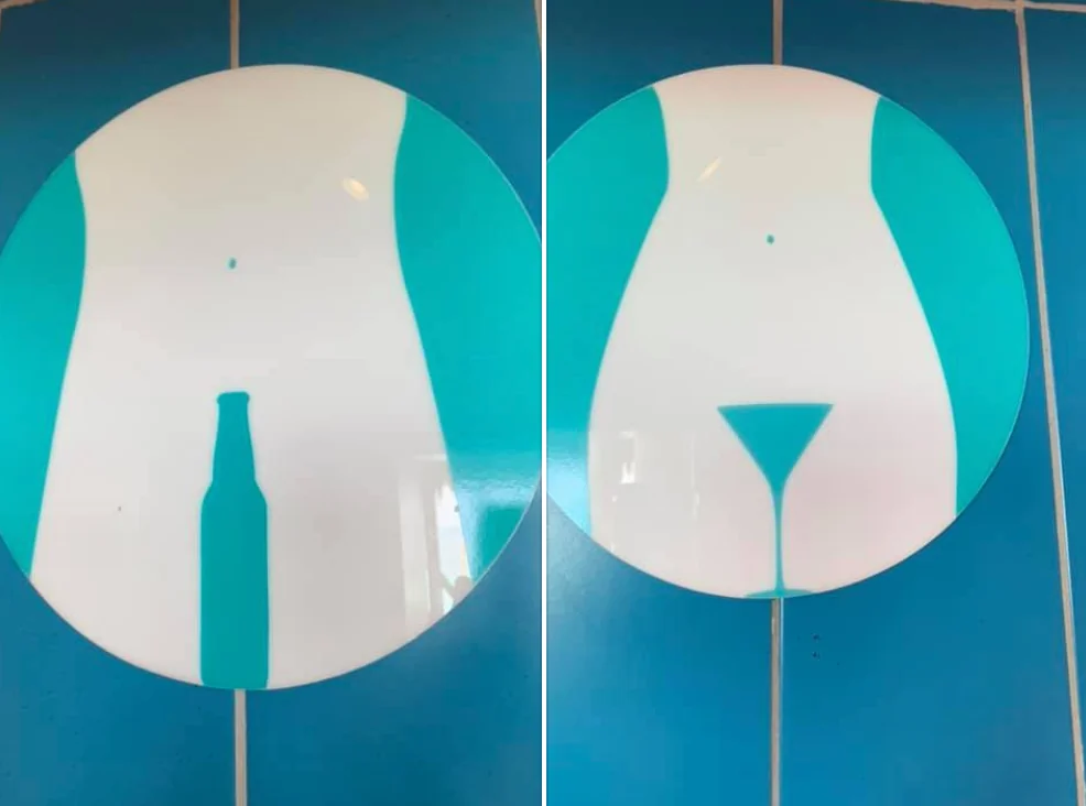 25 Times Bathroom Humor Turned Ordinary Bathrooms into Comedy Gold 9 I got a kick out of these bathroom signs - Bathroom Humor