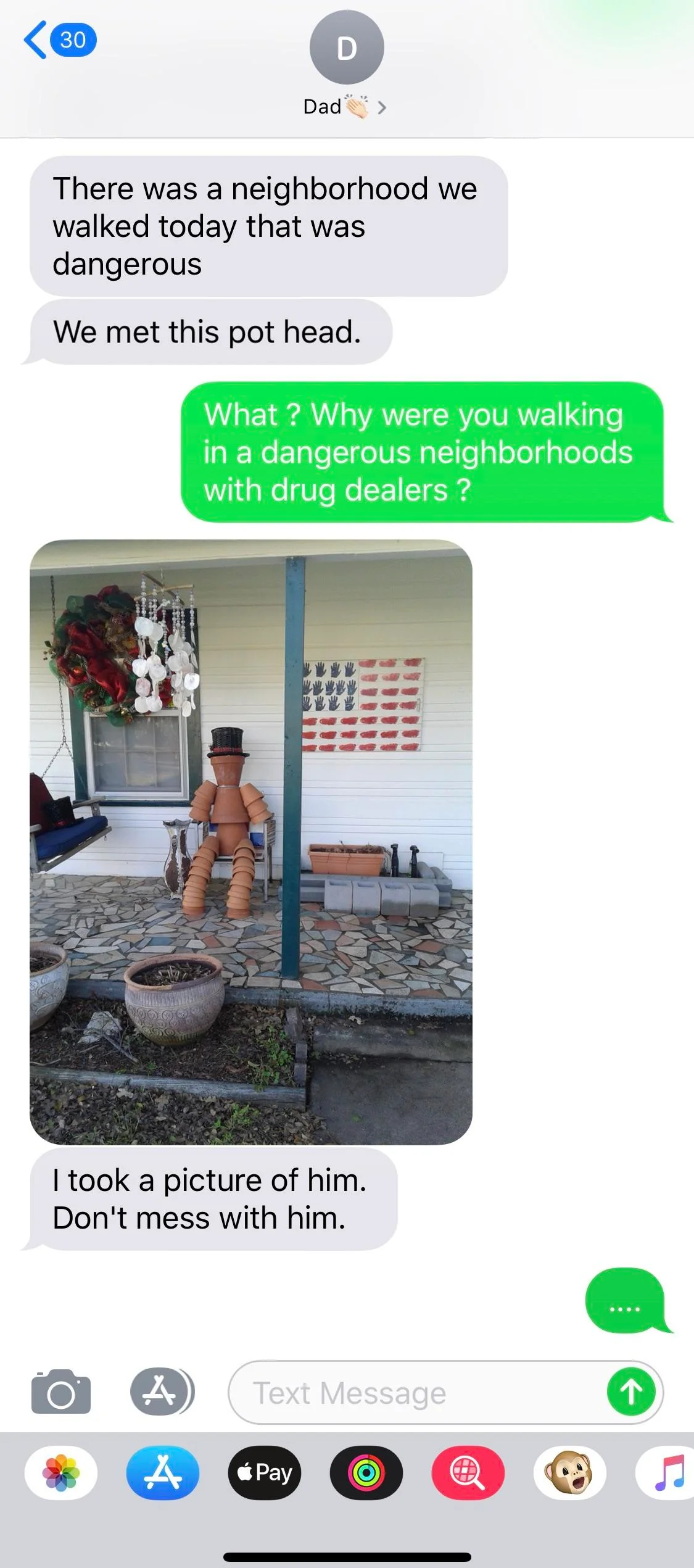 20 Hilarious Text Messages That Were Too Funny to Keep Private – Screenshots You Have to See 5 I hate my dad - Hilarious Text Messages