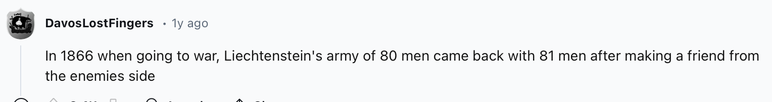 20 Funny Historical Facts That Are Too Funny to Forget 6 In 1866 when going to war - Funny Historical Facts