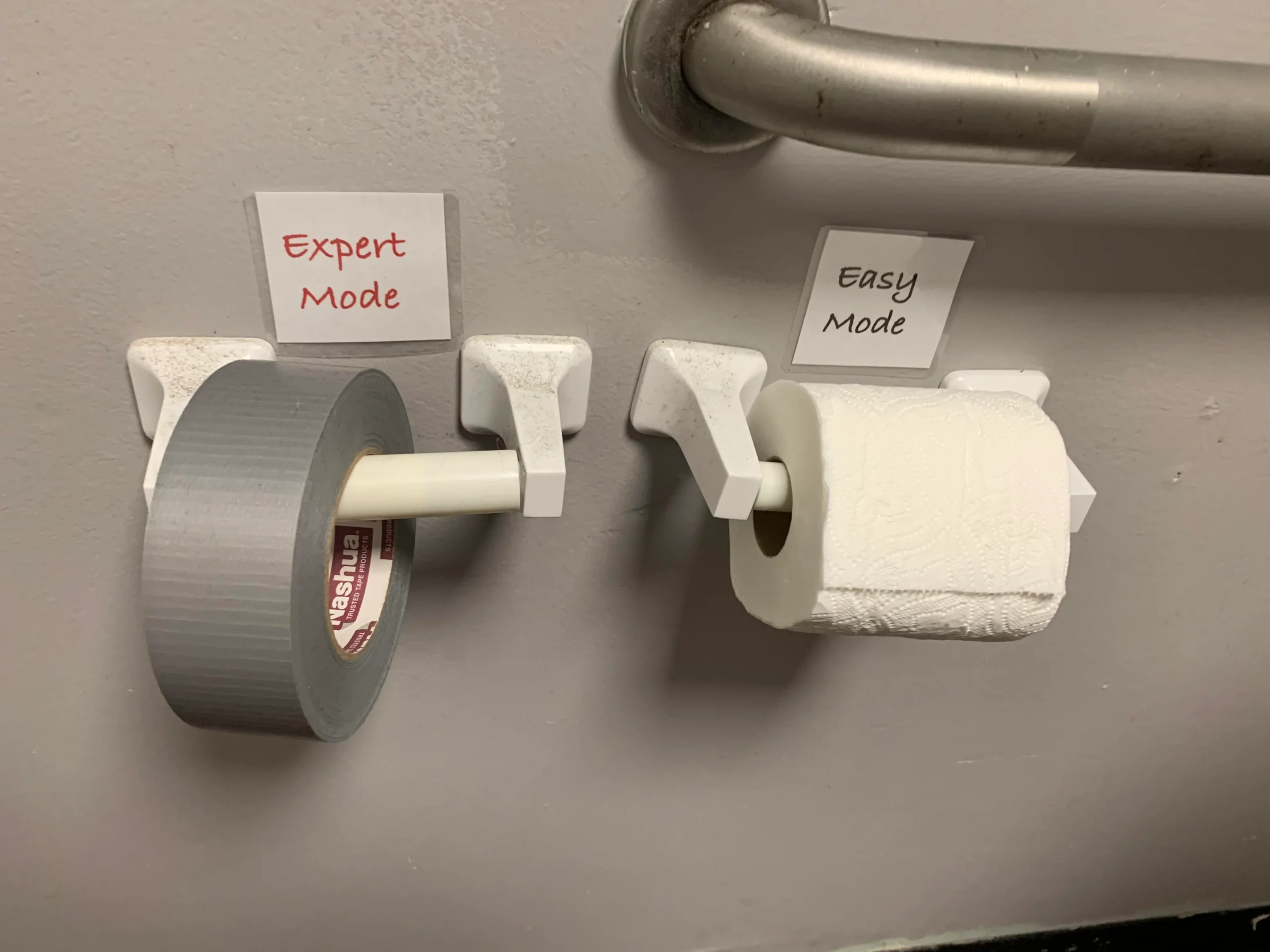 25 Times Bathroom Humor Turned Ordinary Bathrooms into Comedy Gold 12 In the bathroom of a local vape shop - Bathroom Humor