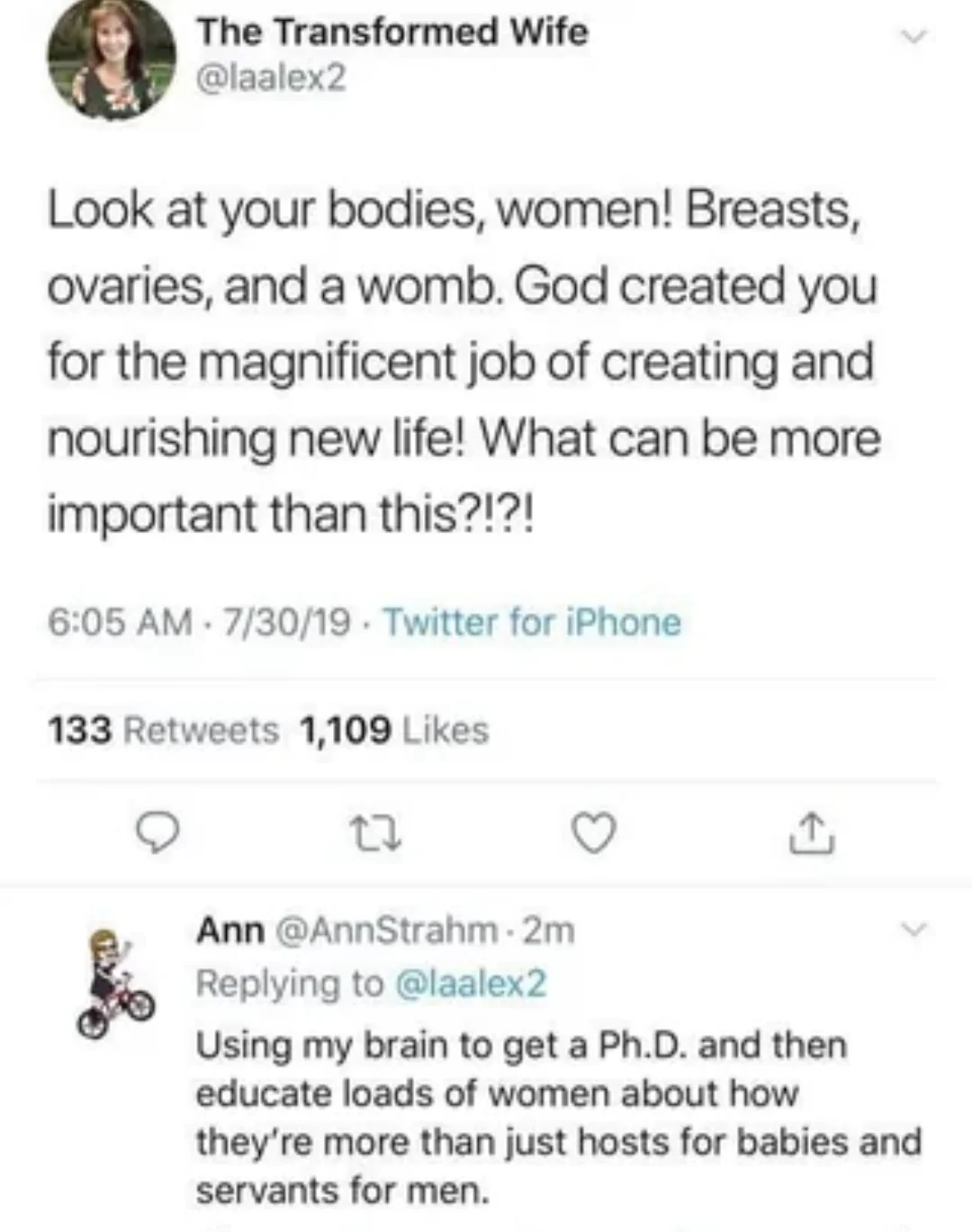 24 Times Sexist Trolls Were Destroyed In Just A Few Words 22 Look at your bodies