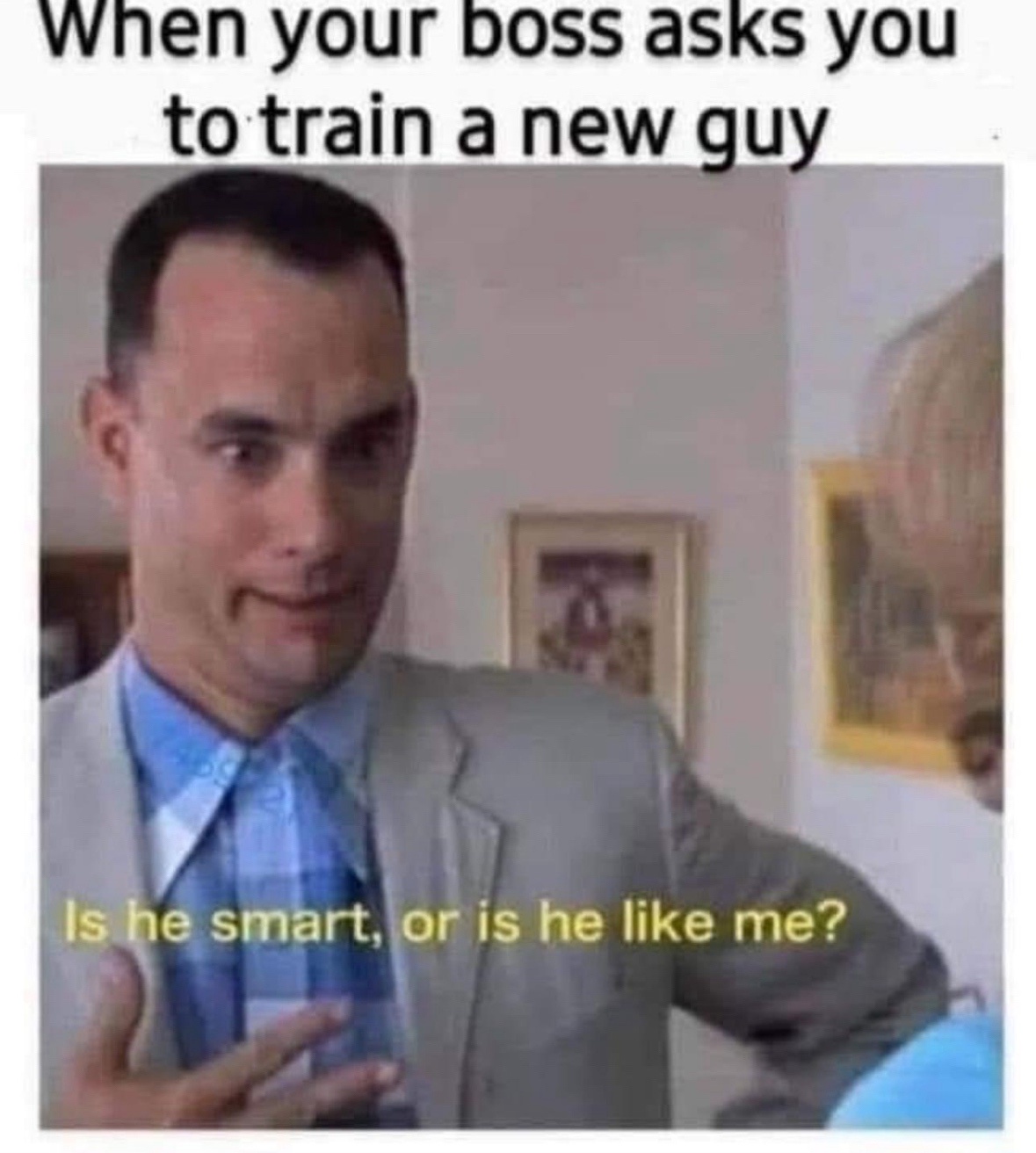 25 Totally Random Memes That Are Weirdly Relatable 23 Train new guy