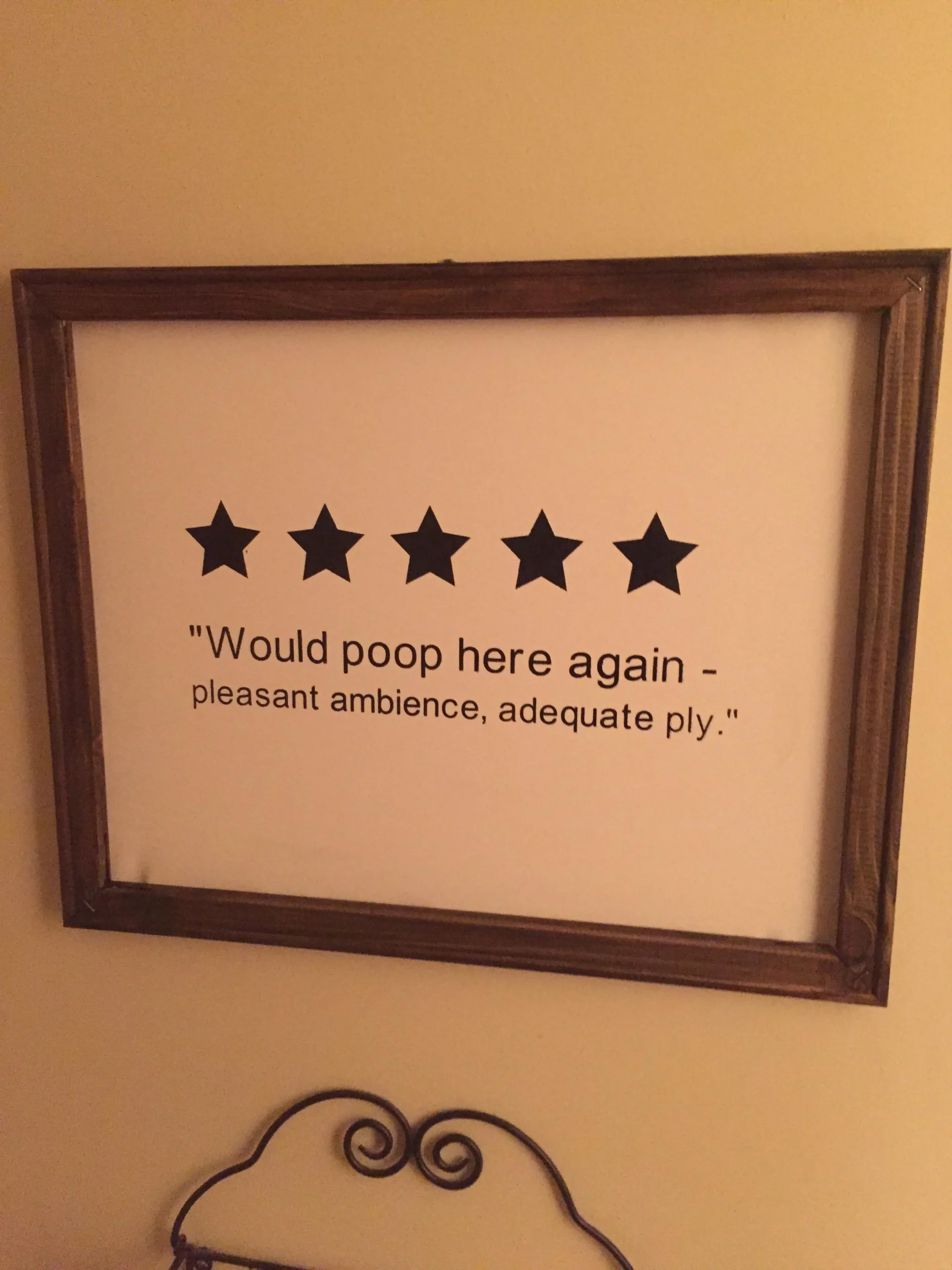 25 Times Bathroom Humor Turned Ordinary Bathrooms into Comedy Gold 19 We were cleaning up our rental vacation home and found someone had left this sign in our bathroom. Thought you guys would get kick out of it - Bathroom Humor