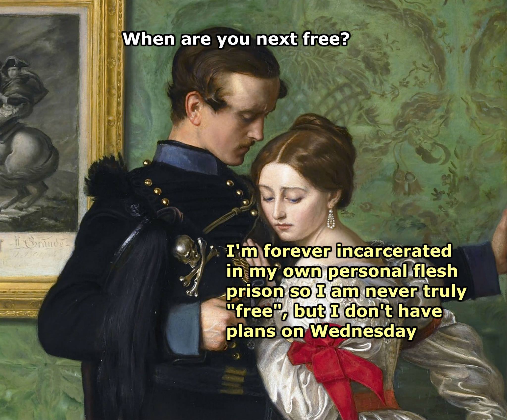 30 Funny Art Memes That Will Make You Appreciate The Lighter Side Of Fine Arts 30 When are you free