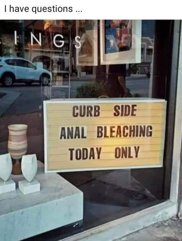 25 Hilarious Signs That Are Too Funny to Ignore 9 curb side - Hilarious Signs