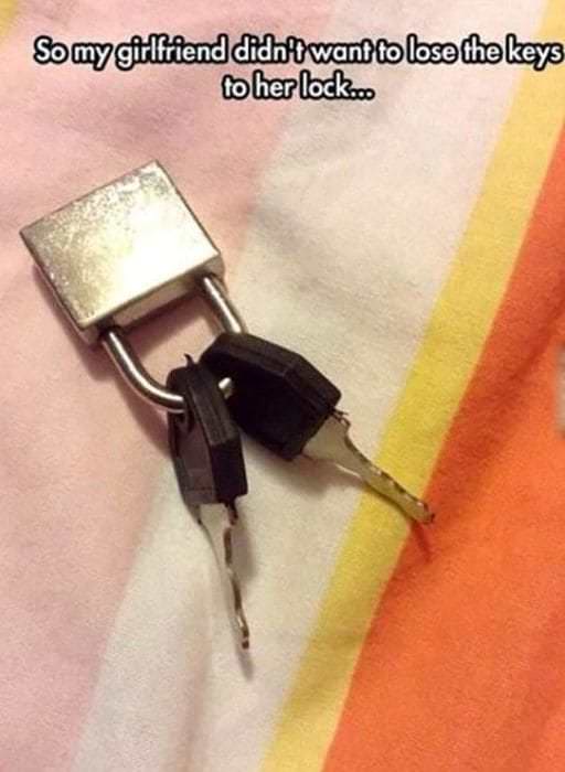 30 Stupid Memes That Deserve An Eye Roll 28 didnt want to lose keys