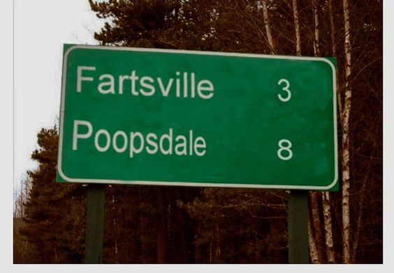 20 Funny Town Names That Actually Exist 8 fartsville poopsdale