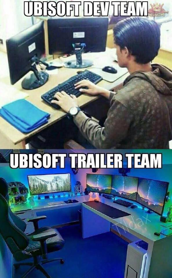 20 Funny Tech Memes That Will Make Every Geek Laugh 17 ubisoft dev team - Funny Tech Memes