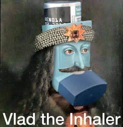 13 Memes to Dive into When Life Needs a Giggle 11 vlad in inhailer