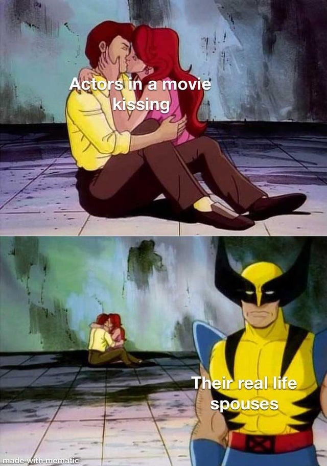 20 Kissing Memes to Celebrate International Kissing Day 2 Actors in a movie - Kissing Memes