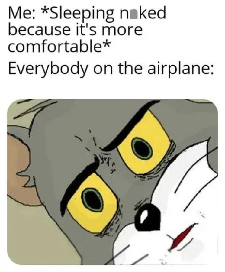 Everybody on the airplane