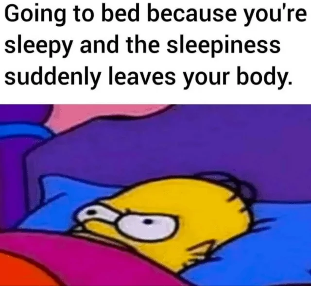 30 Insomnia Memes That Every Insomniac Can Relate To 28 Going to bed