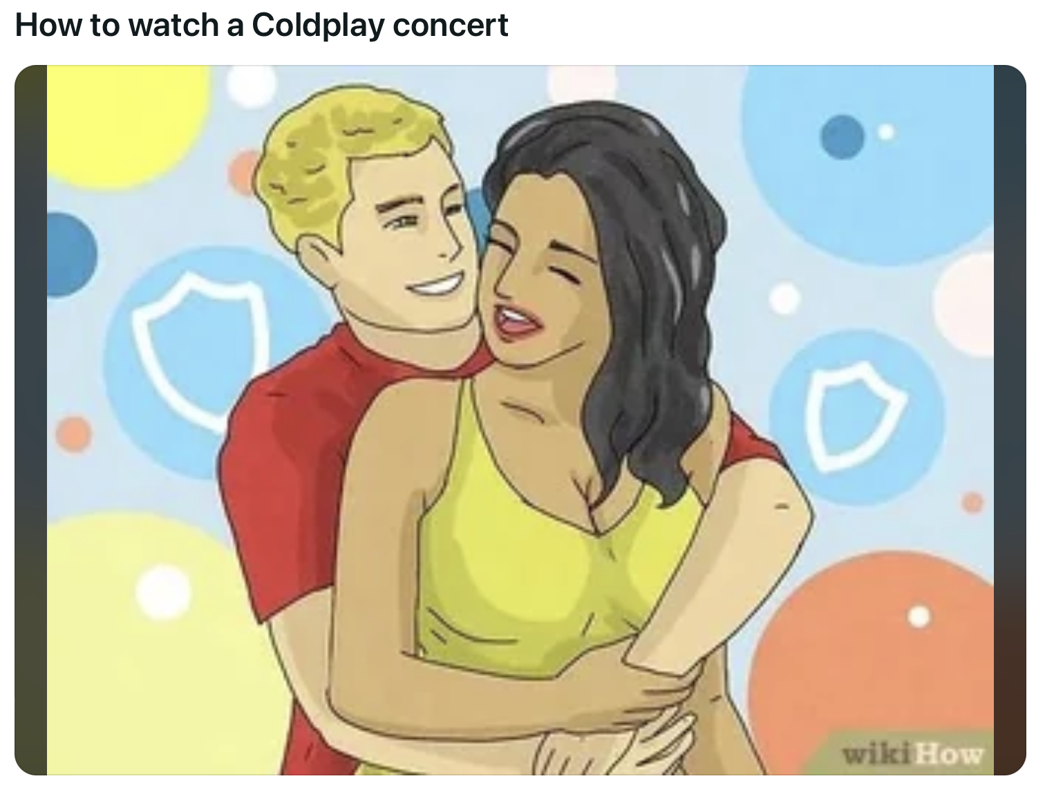 How to watch a Coldplay concert