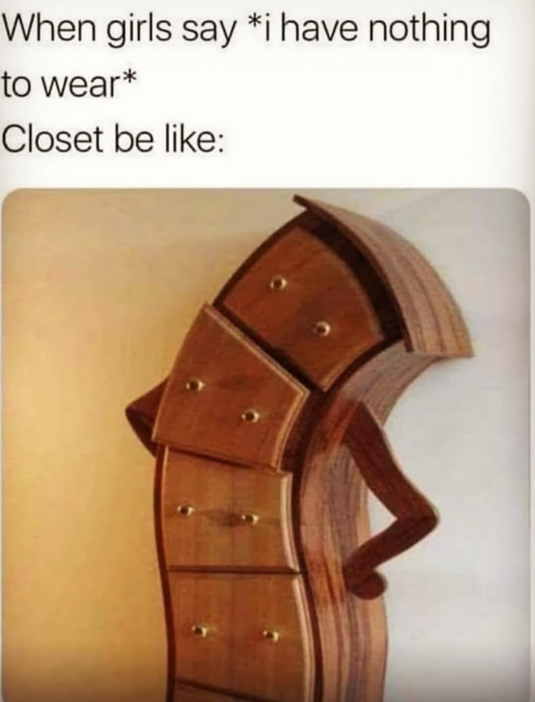 I have nothing to wear