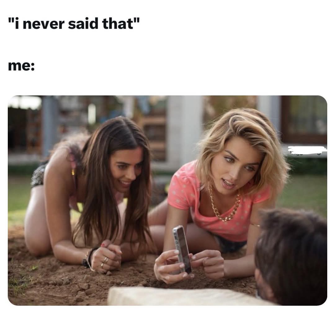 25 Random Memes for a Quick Escape from Reality 23 I never said that
