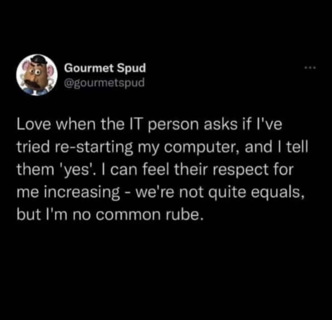 20 Memes That Are Unexpectedly Hilarious 7 IT person asks