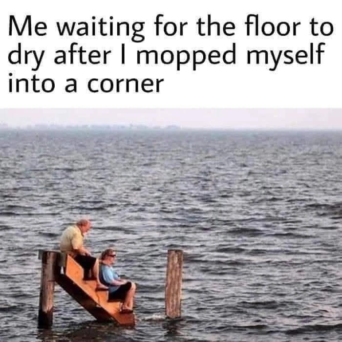 30 Diverse Memes to Brighten Your Midnight Scroll 30 Mopped myself