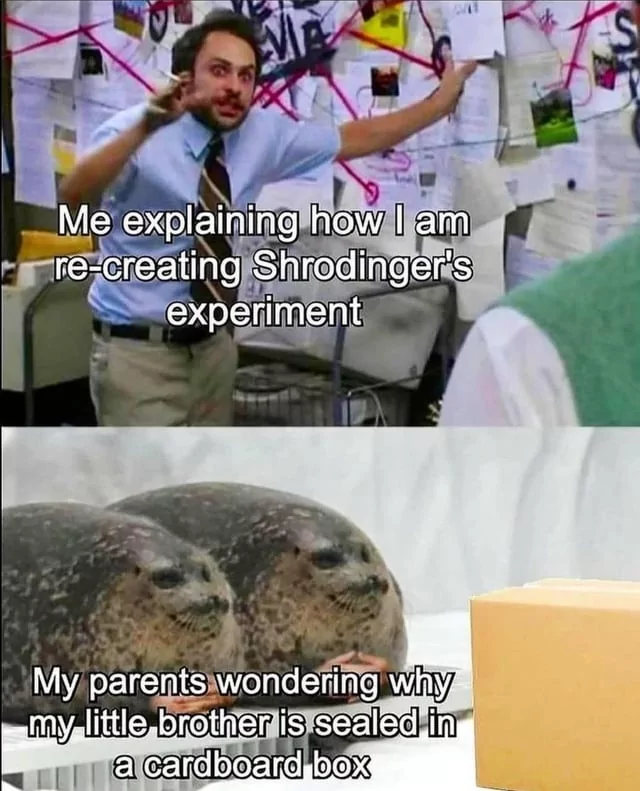 Recreating schrodinger experimen