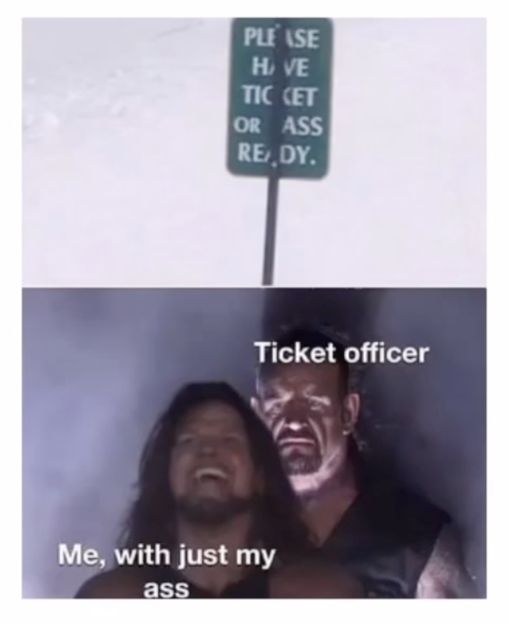 Speding ticket