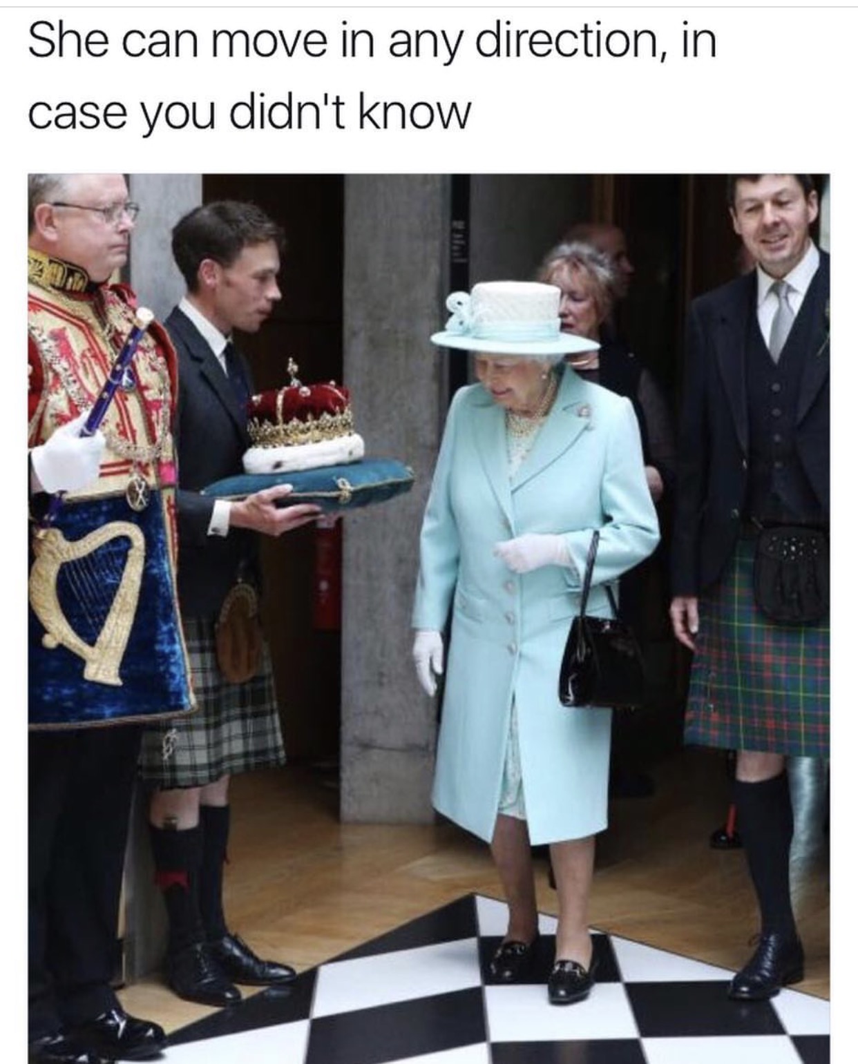 20 Funny Chess Memes to Celebrate World Chess Day 11 She can move in any direction - Funny Chess Memes