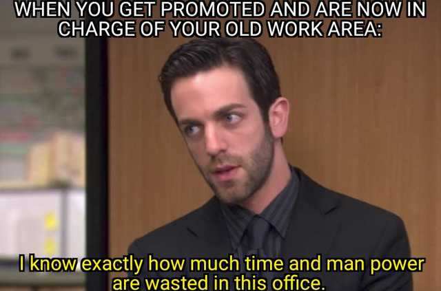25 Totally Relatable Hilarious Funny Work Memes 24 When you get promoted