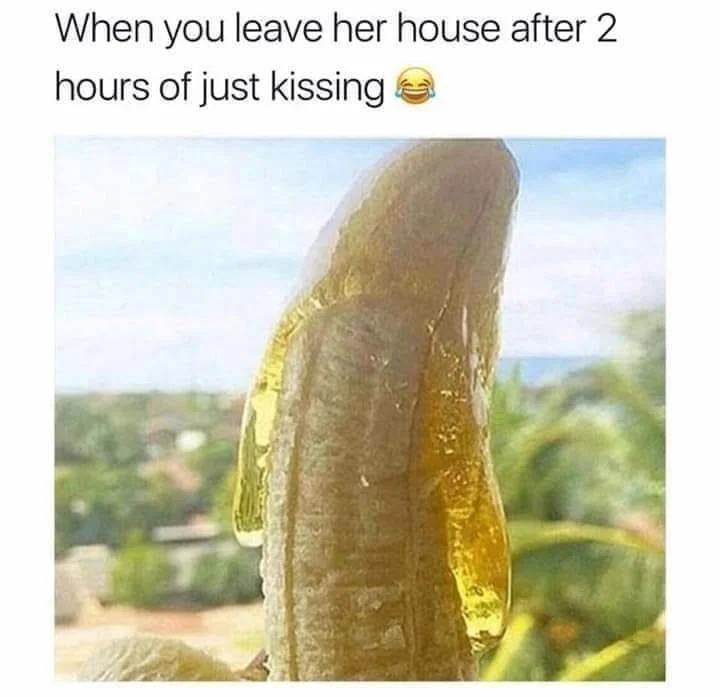 20 Kissing Memes to Celebrate International Kissing Day 17 When you leave her house - Kissing Memes